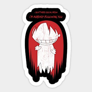 Horror Sticker